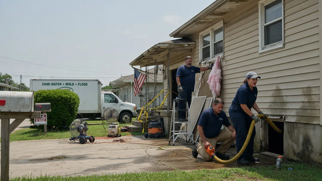 Water Damage Repair in East Waterford, PA near me